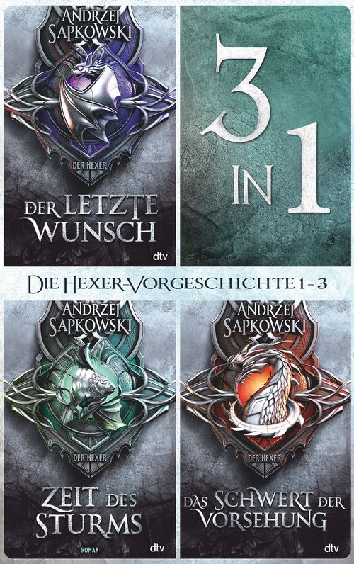 The Witcher (3 Teile Vorgeschichte; 5 Teile Hexer-Saga) hot